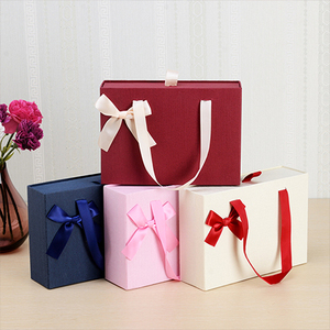礼品盒长方形 抽屉式手提礼物盒
